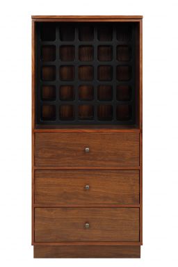 Wiesta 24"L Wine Cabinet (Walnut)