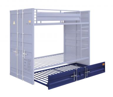 Cargo  Teenager Trundle (Twin)-Optional (Blue)