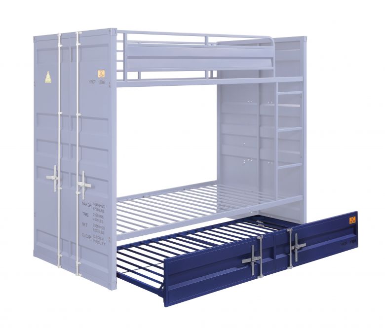Cargo  Teenager Trundle (Twin)-Optional (Blue)