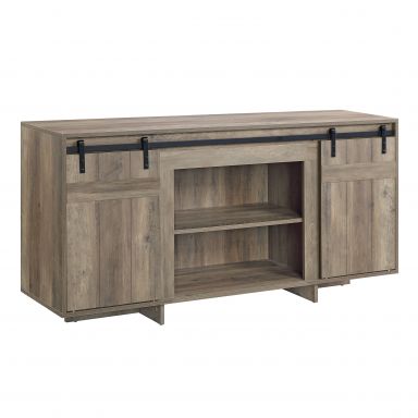 Bellarosa 60"L Rectangular TV Stand (Same As 91608) (Gray Washed)