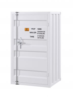 Cargo 28"L 1 Door Storage Chest (White)