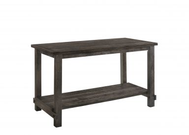Martha II 60"L Rectangular Counter Height Table (Weathered Gray)