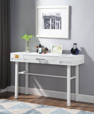 Cargo 47"L Vanity Desk (White)