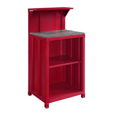 Cargo 25"L Reception Desk (Red Finish)