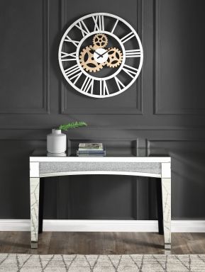 Dominic Glam Wall Clock (Mirrored)